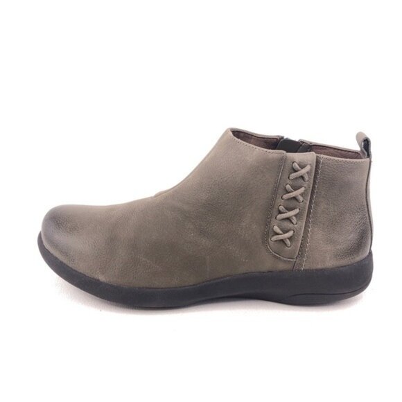 Abeo Pro Erie Pew Leather Ankle Booties 6 - Picture 1 of 11
